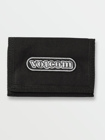 Volcom - Ninetyfive Tri Fold Wallet - Black