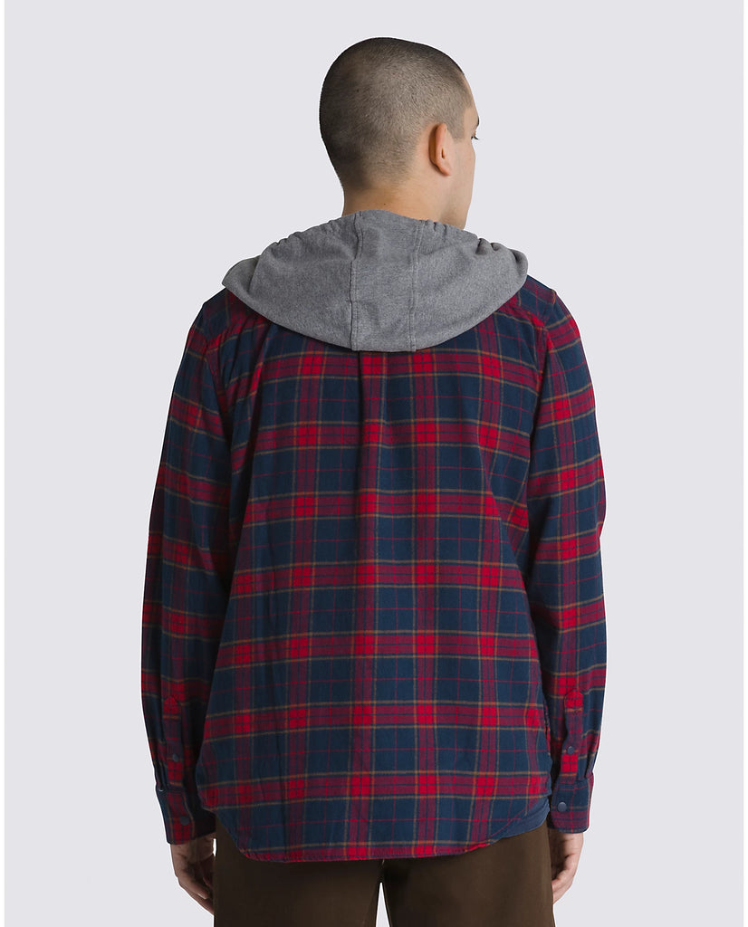 Vans checkered top red hoodie