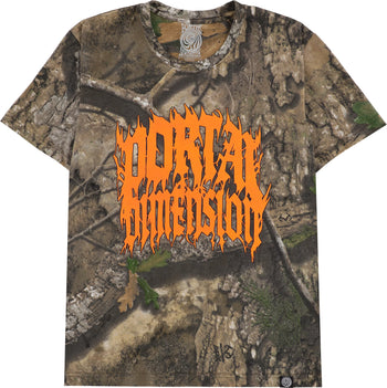 Portal Dimension - Camo Metal T-Shirt - Camo