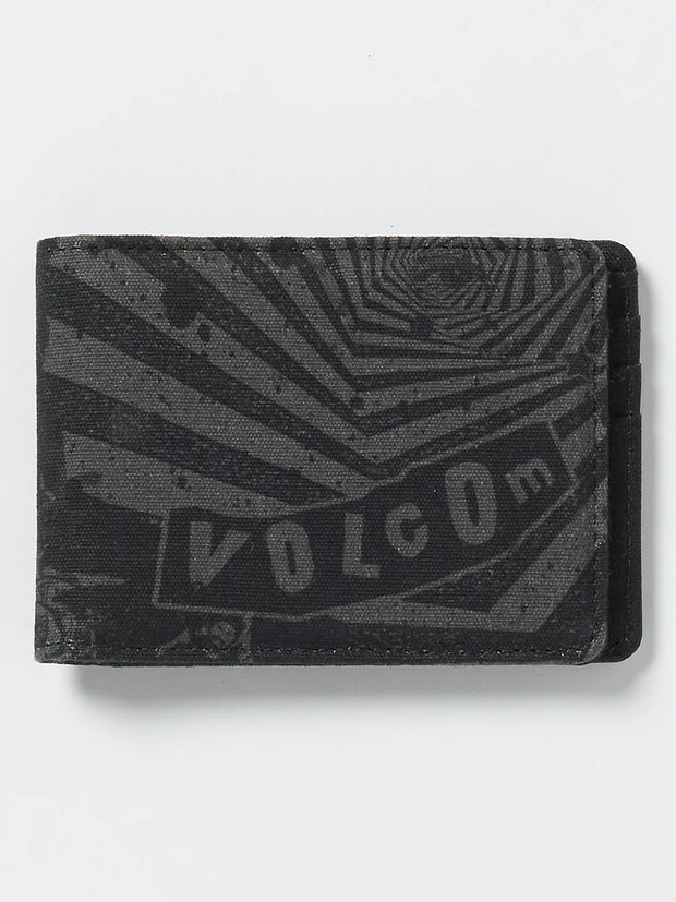 Volcom - Post Bi Fold Wallet - Black