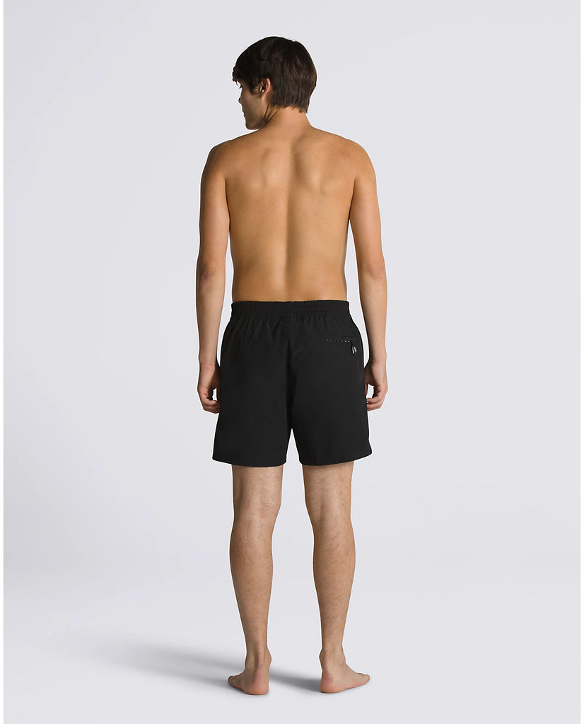 Vans - Primary Solid Elastic Boardshort - Black – Board Of