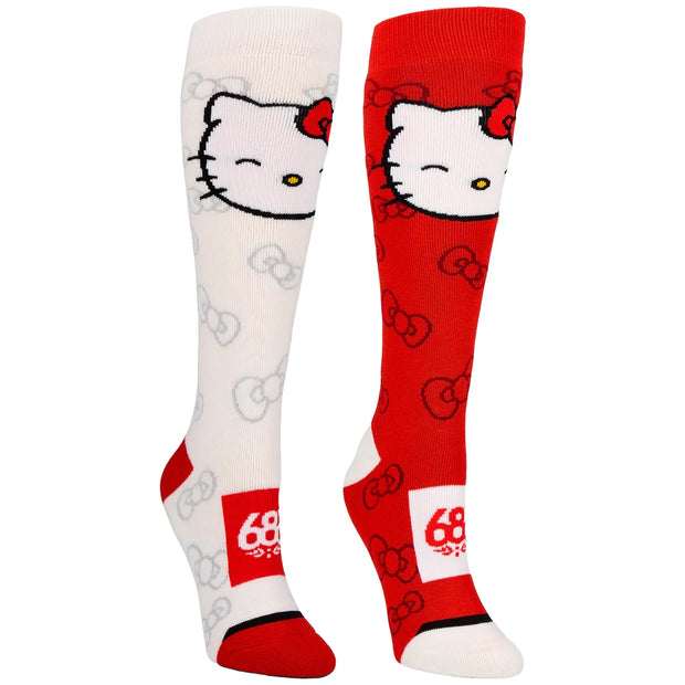 686 - Womens Hello Kitty Socks - 2 Pack