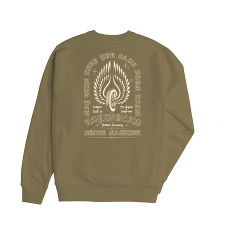 Loser Machine Co. - Protected Creneck - Olive