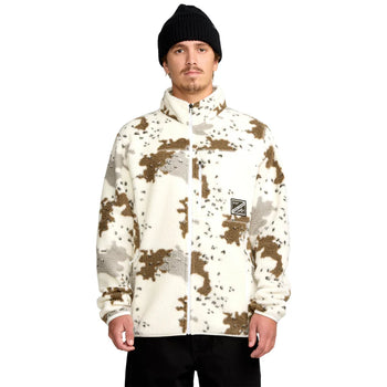 Volcom - Nelson Sherpa Full Zip Jacket - White