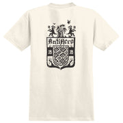 Antihero - Coat of Arms T-Shirt - Cream / Black