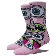 Heroin - Mutant Socks - Pink - Board Of Missoula