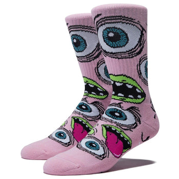 Heroin - Mutant Socks - Pink - Board Of Missoula