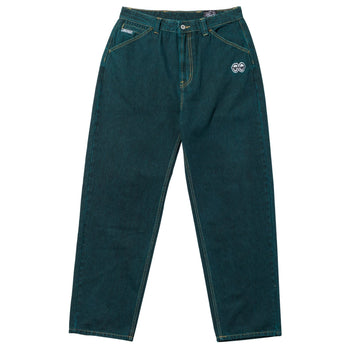 Krooked - Eyes Denim Twill Pant - Green Overdye