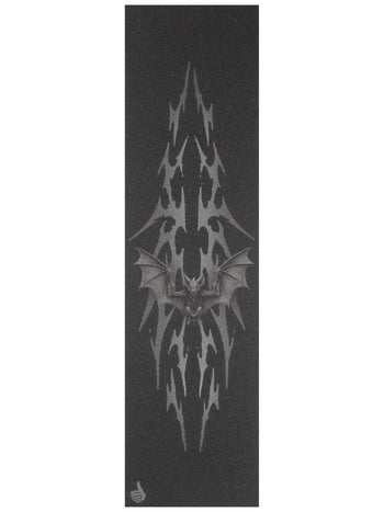 Bro Style - Choice Cyber Bat Griptape - 33" x 9" - Grey - Board Of Missoula
