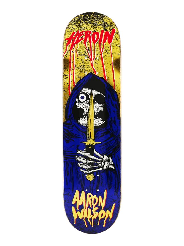 Heroin - Aaron Wilson KO2 Skull Priest 8.5" Deck