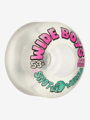 Snot - Wide Boys 53mm 99a Wheels - Clear / Pink