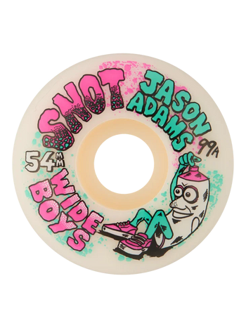 Snot - Adams Spray Cans Conical 54mm 99a Wheels - White - Board Of Missoula