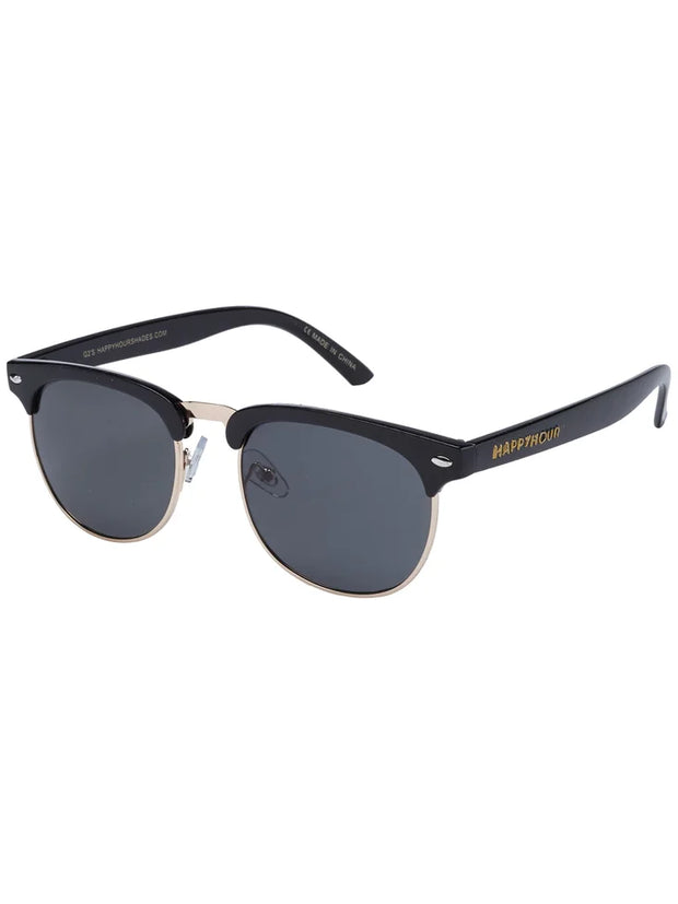 Happy Hour - G2 Sunglasses - Black Gloss / Black Lens