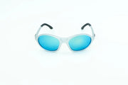 Dang Shades - GLCR Sunglasses - Silver x Ice Blue Mirror