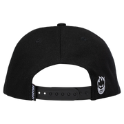 Spitfire - Saviee II Tag Snapback - Black/White