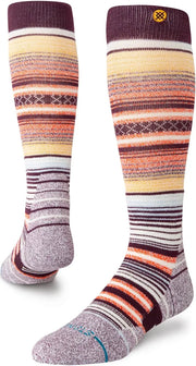 Stance - Curren Snow Socks - Wine - Board Of Missoula