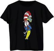 Jason Lee Cat in The Hat - T-Shirt - Black