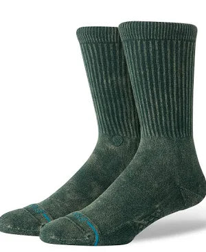 Stance - Icon Dyed Crew Sock - Pine