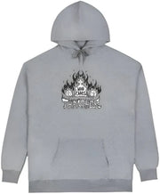 Thrasher - Who Cares by Neckface Hoodie - Sport Grey