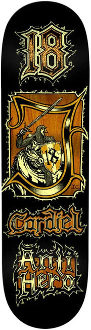 Antihero - Cardiel Medieval 8.62" Deck