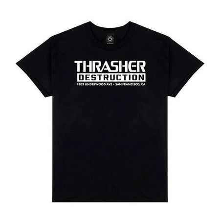 Thrasher - Destruction T-Shirt - Black