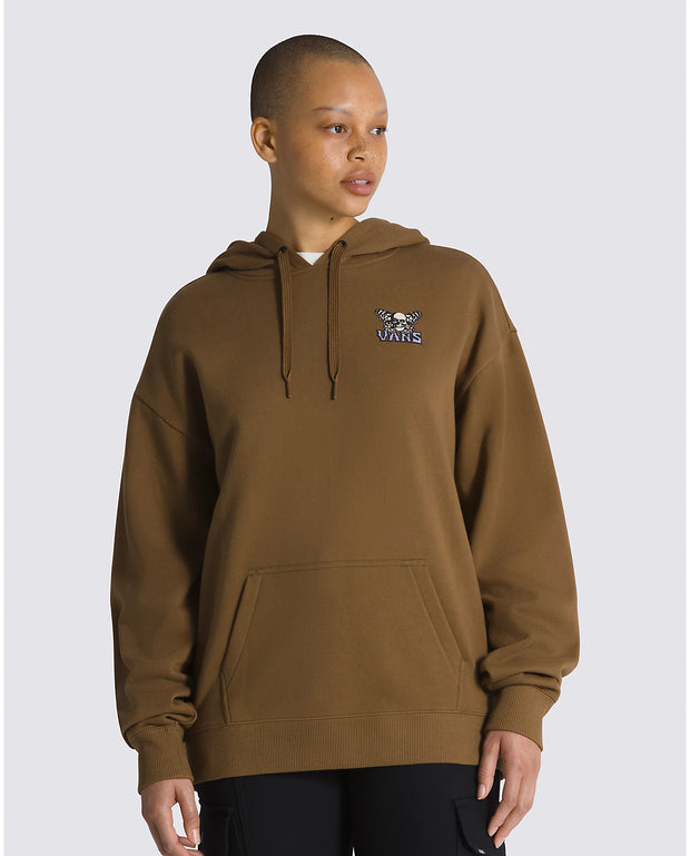 Vans Skullfly Hoodie Sepia