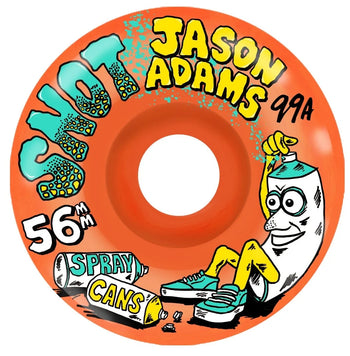 Snot - Adams Spray Cans Conical 56mm 99a Wheels - Orange - Board Of Missoula
