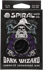 Spiral Wax Co. - Dark Wizard All Temp Graphite Snowboard Wax