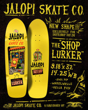 Antihero - SSD26 Jalopi Lurker 9.1" Deck - Board Of Missoula