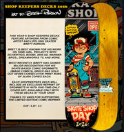 Skateshop Day - SSD26 Shop Keeper 8.06" Deck - Board Of Missoula