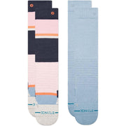 Stance - Powdered Mid Poly Snow 2 Pack Sock - Pinkfade