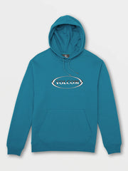 Volcom - Strike Pullover Hooded Sweatshirt - Coastal Blue