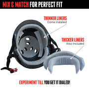 Triple 8 - The Certified Sweatsaver Helmet - Black Rubber