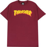 Thrasher - Stacked T-Shirt - Maroon