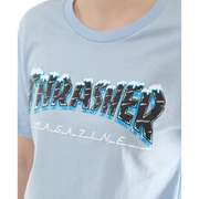 Thrasher - Black Ice T - Light Blue - Board Of Missoula
