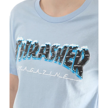 Thrasher - Black Ice T - Light Blue - Board Of Missoula