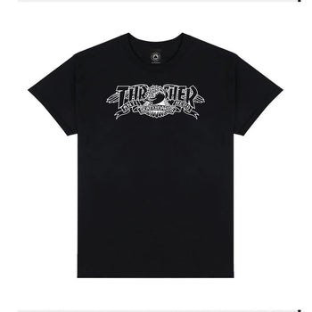 Thrasher x Antihero Mag Banner T-Shirt - Black