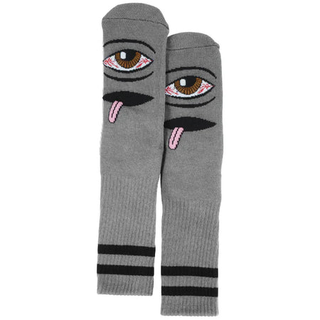 Toy Machine -  Bloodshot Eye Sock - Grey