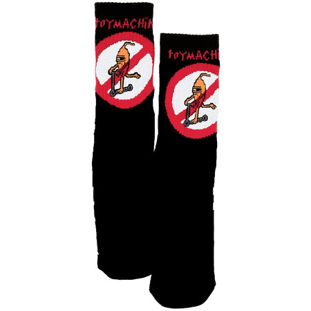 Toy Machine -  No Scooter Sock - Black