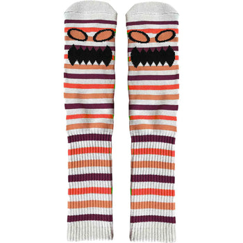 Toy Machine - Monster Face Mini Stripes - Orange