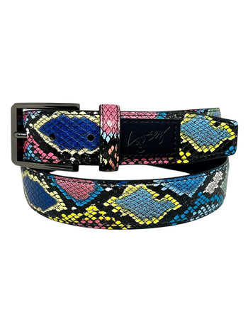 Loosey - Chain Wallet - Blue Snake - Board Of Missoula