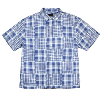 Vans - Larkspur Mixed Plaid Shirt - True Navy