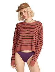 Volcom - She Shore Sweater - Dark Clay