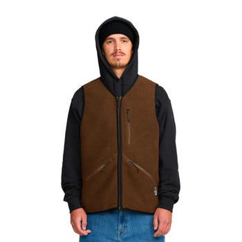 Volcom - Snowdrift Vest - Brown