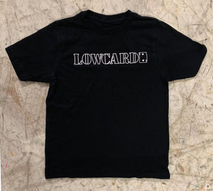 Lowcard - Youth Logo T-Shirt - Black