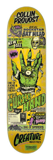 Creature - Provost Cursed Hand 8.47" Skateboard Deck