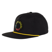 Slime Balls - Vomit Mid Profile Snapback Hat - Black