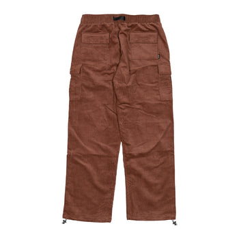 Venture - Paid Corduroy Cargo Pant - Brown