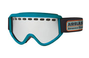 Airblaster - Awesome Co. Air Goggle - Teal Gloss/Amber Chrome
