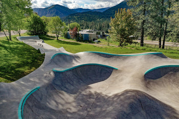 Evergreen Skateparks - Upcycled Work Shirts